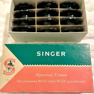 Singer Special Discs for Sewing Machines 600 and 603 Machines